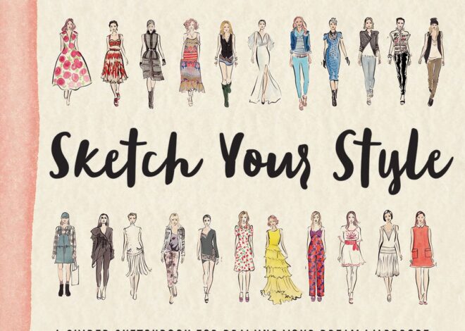 Sketch Your Style: A Guided Sketchbook for Drawing Your Dream Wardrobe